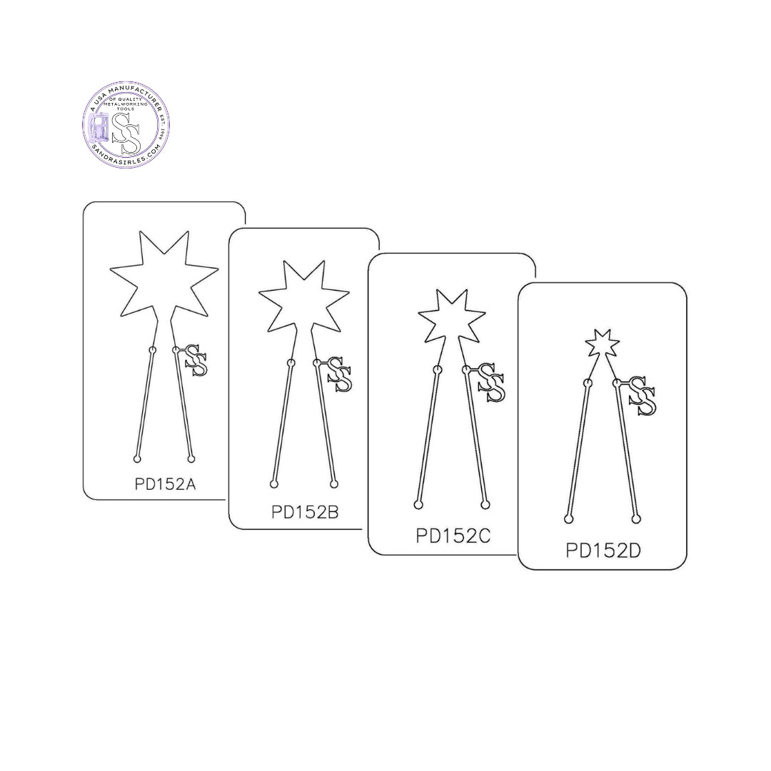 PANCAKE DIE PD152 7 POINT STAR